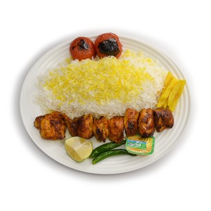چلو جوجه کباب