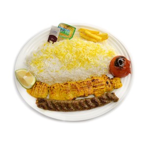 چلو کباب وزیری