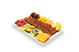 خوراک کباب دو رو